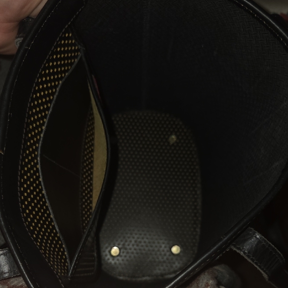 Dooney & Bourke Black and Gold Tote - Picture 12 of 14